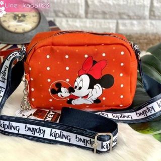 Kipling Mickey Plus Veni Crossbody Bag &gt;&gt;kipling factory oem HK ของแท้ ราคาถูก