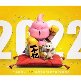 โมเดลฟิกเกอร์ PVC อนิเมะ Dragon Ball Series EHSS Lucky Cat Buu ขนาด 9 ซม. สําหรับตกแต่งรถยนต์