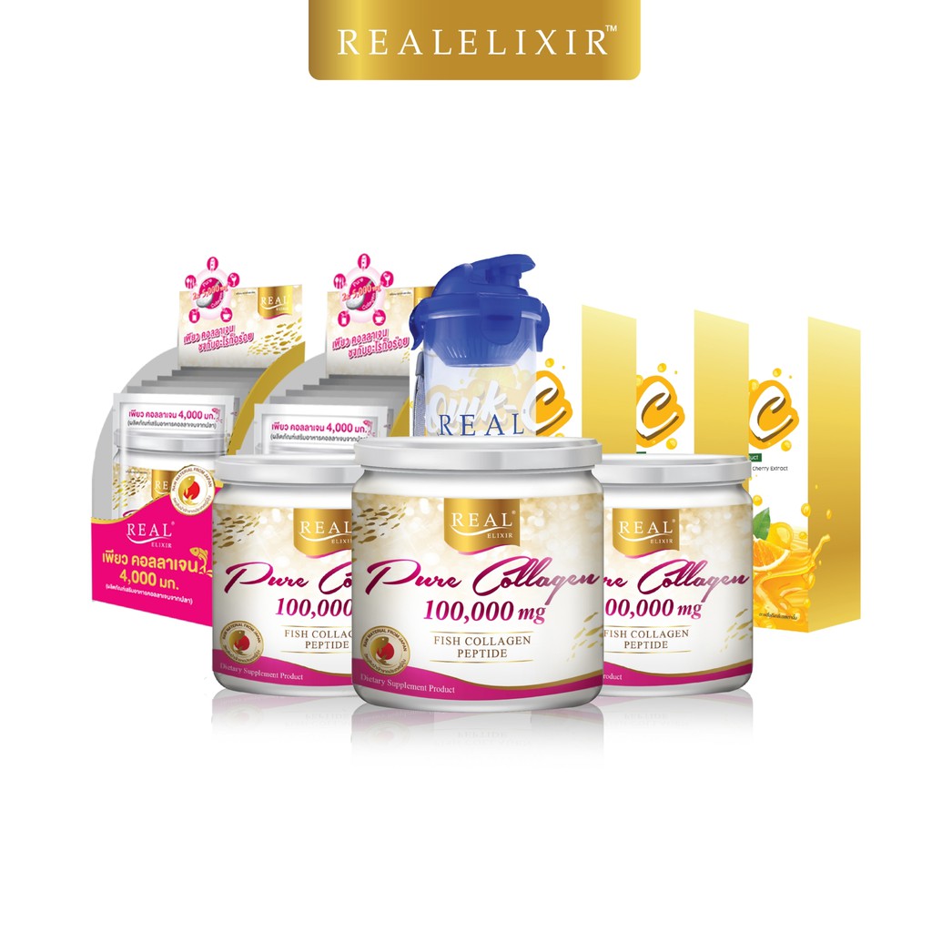 Realâ€‹ Elixirâ€‹ Pureâ€‹ Collagenà¹€à¸‹à¸•à¸™à¸µà¹‰à¹„à¸”à¹‰ à¸„à¸­à ...