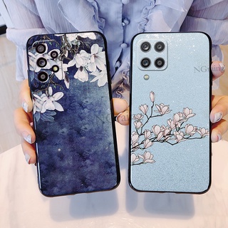 เคสโทรศัพท์มือถือ ลายดอกไม้ แมกโนเลีย เรียบง่าย สําหรับ Samsung Galaxy A23 A23LTE A13 M23 M33 A23 LTE A13 M23 M33