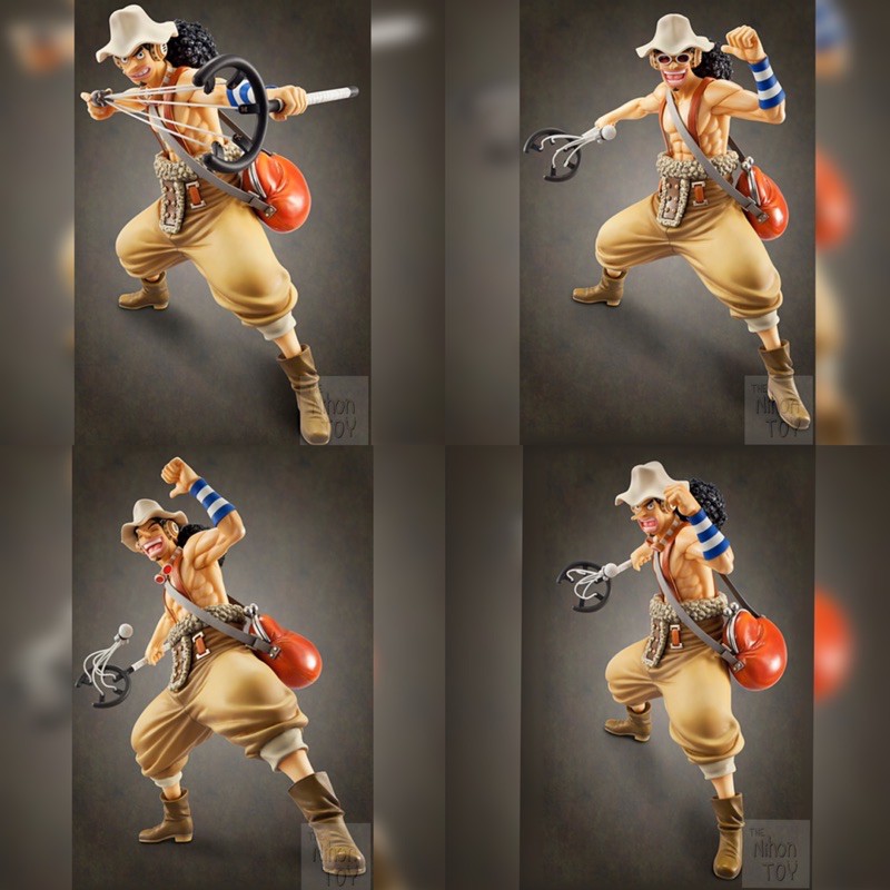 OnePiece-Megahouse[อุซปUsopp-P.O.P-SA]ฟิกเกอร์ของสะสม โมเดลวันพีช ของแท้
