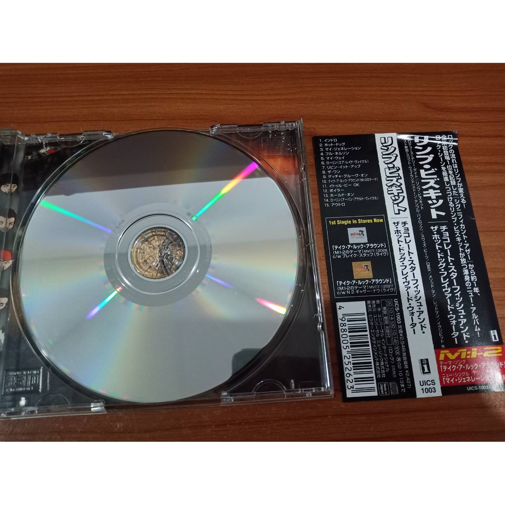 Cd Music ซ ด เพลง Limp Bizkit Presents Chocolate Starfish And The Hot Dog Flavored Water Shopee Thailand