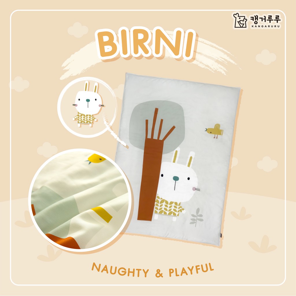 KANGARURU  NAP BLANKET ผ้าห่มเส้นใยธรรมชาติ  เเบรนด์  KANGARURU  BIRNI DESIGN