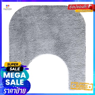 พรมห้องน้ำ PRAW TOILET 62x70 ซม. สีเทาBATH MAT PRAW TOILET 62x70CM GRAY