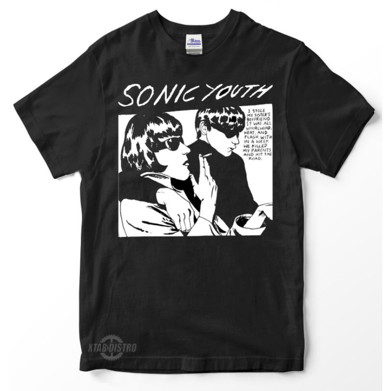 เสื้อยืด พิมพ์ลาย sonic youth GOO พรีเมี่ยม สไตล์พังก์