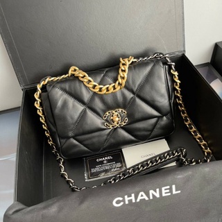 กระเป๋าchanel19 size 26cm หนังแท้100% เกรดHiend1:1