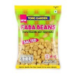 ทองการ์เด้น ถั่วฟาบาโรยเกลือ ขนาด 50กรัม/ถุง แพ็คละ6ถุง Tong Garden Salted FABA Beans