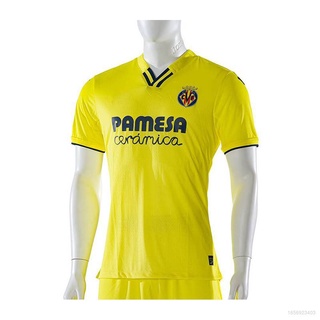 เสื้อกีฬาแขนสั้น ลายทีมชาติฟุตบอล Villarreal CF FTB 2021-2022 ชุดเหย้า สําหรับผู้ชาย และผู้หญิง