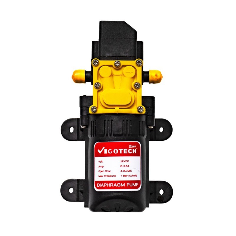 ส่งฟรี มอเตอร์ปั๊มแบตเตอรี่ (แรงดัน70PSI) PREMIUM