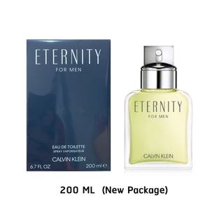 น้ำหอม Calvin Klein CK Eternity For Men Eau De Toilette ขนาด 200 ML. ของแท้ 100%