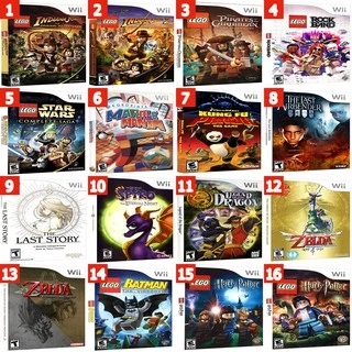 แผ่นเกมส์ Wii : รวมเกมส์มาให้เลือกเล่นชุดที่ 24 (DVD)(สำหรับเครื่องแปลงแล้ว)