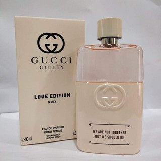 【ของแท้ 💯% 】⚡️ส่งฟรี 🚚 น้ำหอม Gucci Guilty Love Edition MMXXI Pour Femme EDP 90 ml. *กล่องขาย*