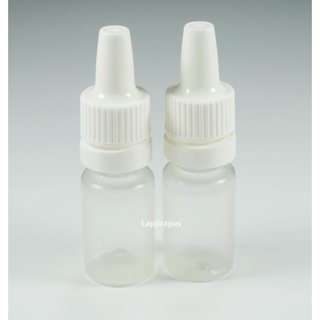 ขวดยาหยอดตาพลาสติก ขนาด 7 ml. พร้อมฝาและจุกหยด