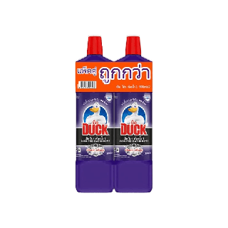 เป็ด น้ำยาล้างห้องน้ำ 900 มล. แพคคู่ Duck Bathroom Cleaner (bundle of 2) 2x900ml