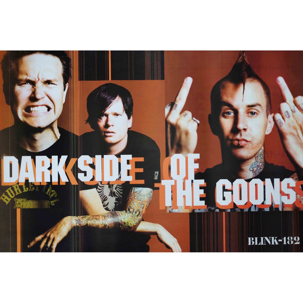 โปสเตอร์วงดนตรี Blink-182 บลิงก์-182 ภาพวงดนตรี โปสเตอร์ติดผนัง โปสเตอร์สวยๆ poster