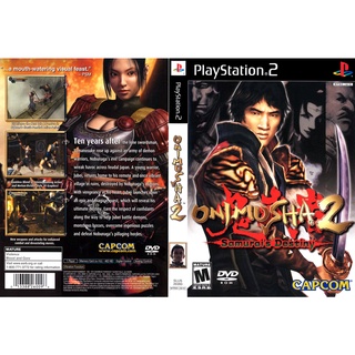 แผ่นเกมส์ PS2 Onimusha 2 - Samurais Destiny   คุณภาพ ส่งไว (DVD)