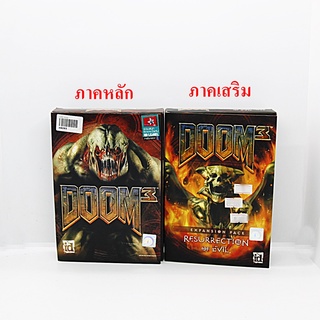 เกมส์พีซี DOOM 3 + Expansion Pack ของแท้ถูกลิขสิทธิ์ Rare item!