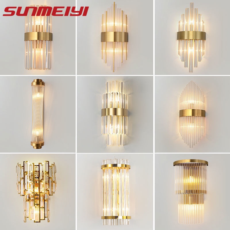 Sunmeiyi โคมไฟระย้า LED คริสตัล หรูหรา สําหรับตกแต่งบ้าน ห้องนอน ห้องนั่งเล่น