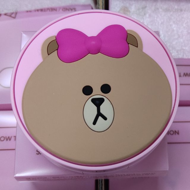 (พร้อมส่ง) Missha X Line Friends Edition Glow Tension Cushion No.23