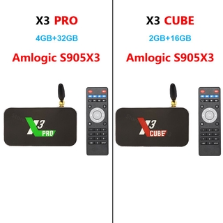 UGOOS X3 PRO X3 CUBE X3 PLUS 4G 32GB 64GB Amlogic S905X3 Android 9.0 ...