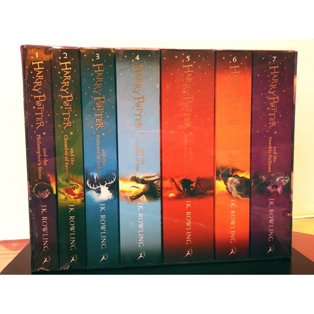 Harry Potter Complete Box set (UK edition) หนังสือชุด แฮร์รี่พอตเตอร์ ฉบับภาษาอังกฤษ มือหนึ่ง