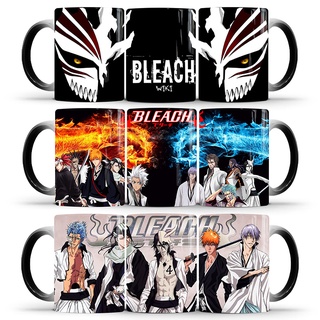 Bleach ใหม่ แก้วมักเซรามิก ลายการ์ตูนอนิเมะ เปลี่ยนสีได้ 350 มล. ของขวัญสําหรับเด็ก เพื่อน 1 ชิ้น