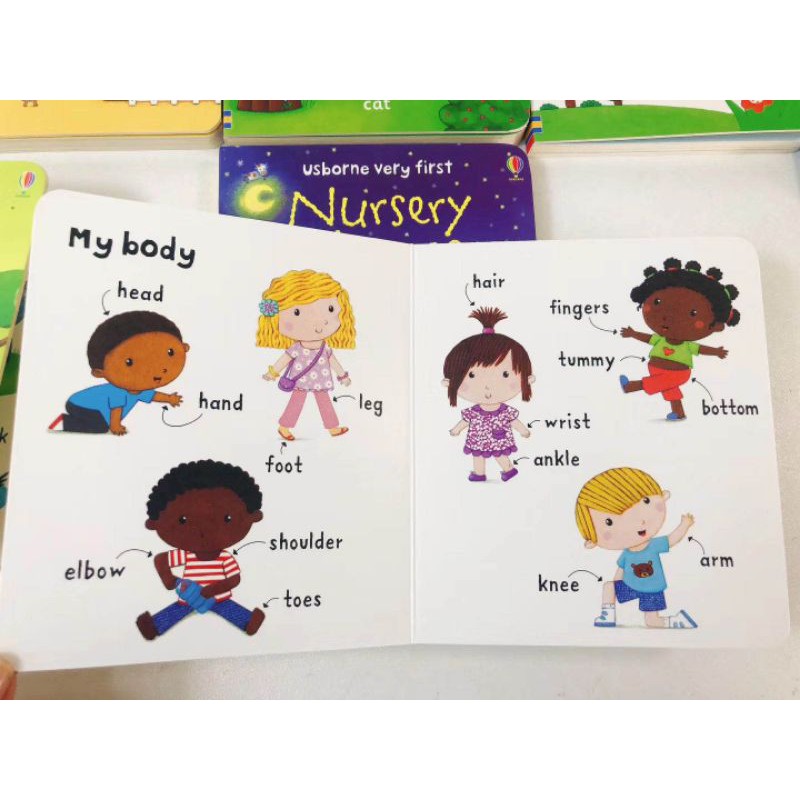 [พร้อมส่ง]เซ็ตหนังสือเด็กเล็กเสริมทักษะความรู้เด็กเล็กเพื่อการเรียนรู้ Usborne Very First Word - รูปที่ 6