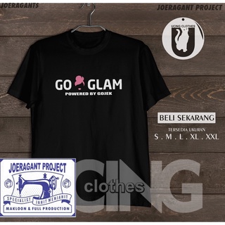 เสื้อยืด พิมพ์ลาย Go Glam Powered by Gojek สําหรับผู้ชาย