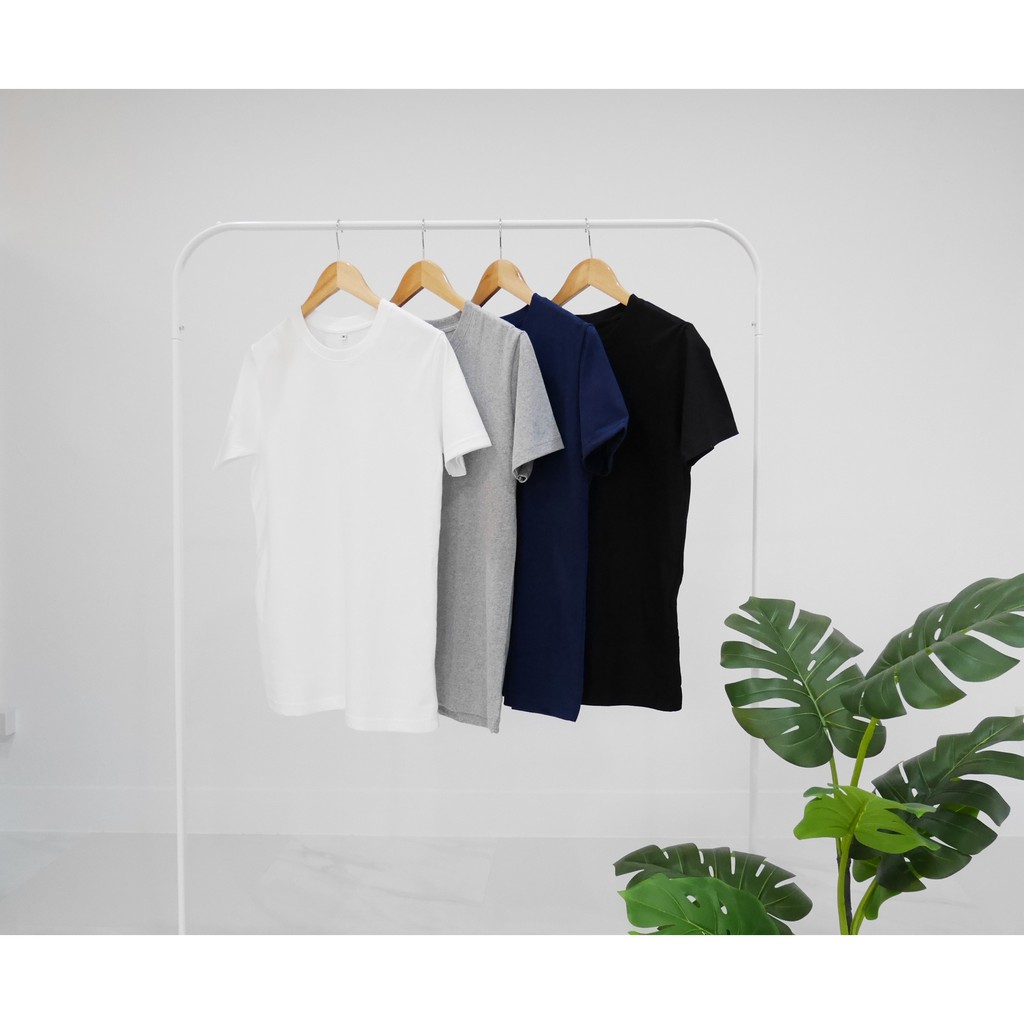 เสื้อยืดพรีเมี่ยมอย่างดีเกรดขึ้นห้าง ผ้า SUPERSOFT คอกลม เนื้อสัมผัสนุ่ม ผ้า cotton100% - รูปที่ 2