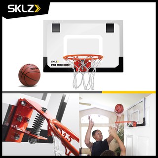 SKLZ - PMH แป้นบาสขนาดเล็ก 18x12นิ้ว แป้นบาสแขวนประตู แป้นบาสสำหรับเด็ก ที่ชู้ตบาสในบ้าน  แป้นบาส ห่วงบาส ของเล่น