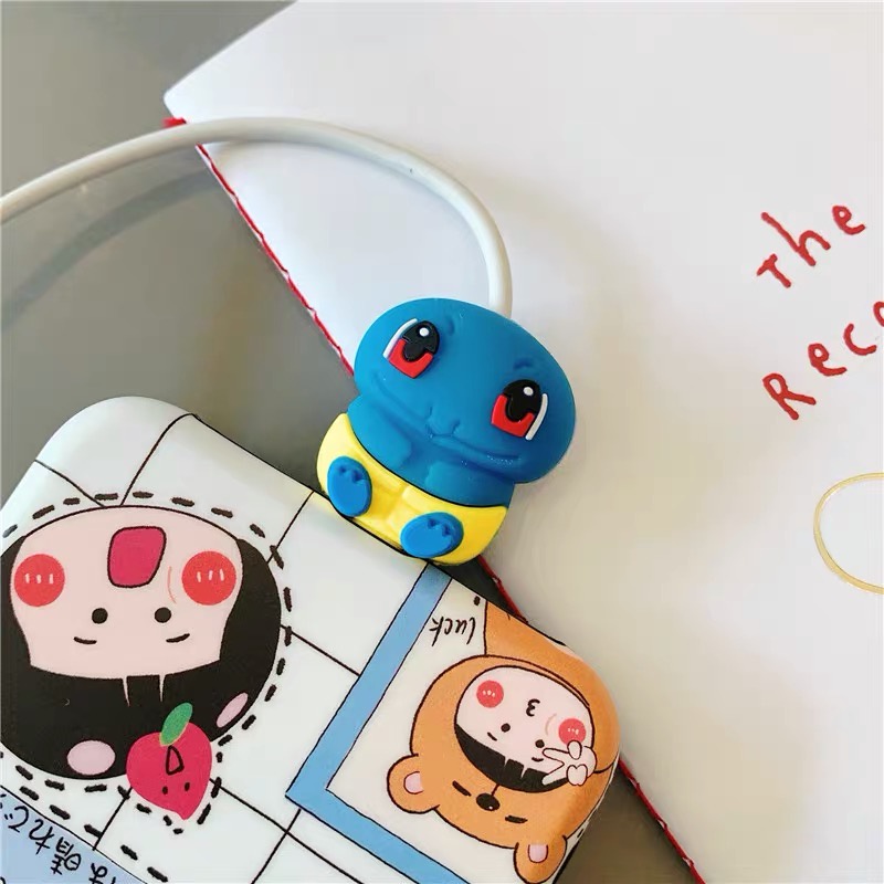 【ส่งจากไทย】Cable Bite ที่กันสายหัก ลายการ์ตูน cable protector สำหรับ สายชาร์จ iP/Type-C - รูปที่ 2