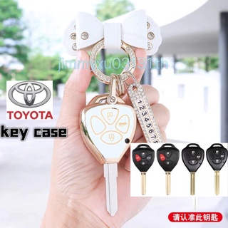 เคสกุญแจรีโมทรถยนต์ สําหรับ Toyota altis revo vios yaris fortuner computer camry prius vigo กุญแจ รีโมท เคสรถยนต์ ปลอก เคฟร่า