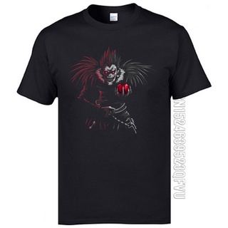 ถูกสุดๆใหม่ เสื้อยืดผ้าฝ้าย พิมพ์ลาย Death Note Ryuk Mikami Satanic demon Normal สไตล์วินเทจ สําหรับผู้ชาย 2022รหัสเต็ม