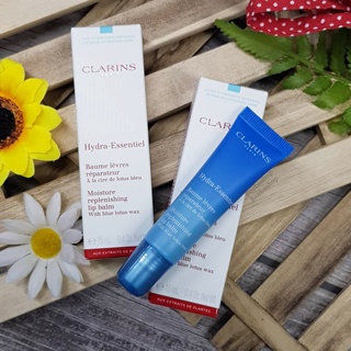 Clarins Hydra essentiel repairing and moisturizing lip balm 15ml ลิปบาล์ม ผลิต 06/2022