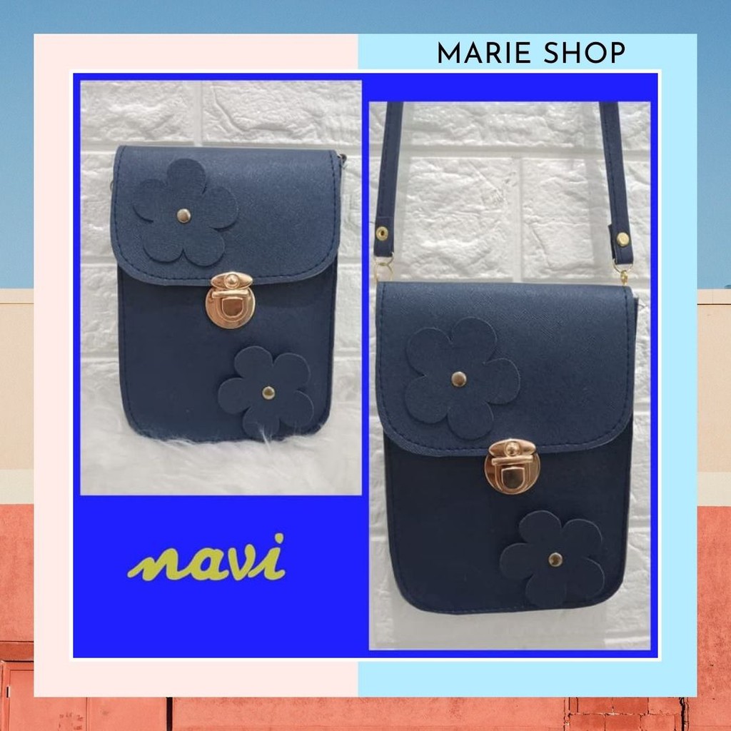 [ VN ] FLOWER BAG SLING BAG FASHION SLING PHONE MINI BAG สไตล์เกาหลี