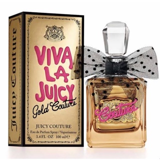น้ำหอม แท้100% Viva la Juicy Gold Couture for women edp 100ml