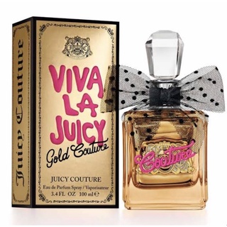 น้ำหอม แท้100% Viva la Juicy Gold Couture for women edp 100ml