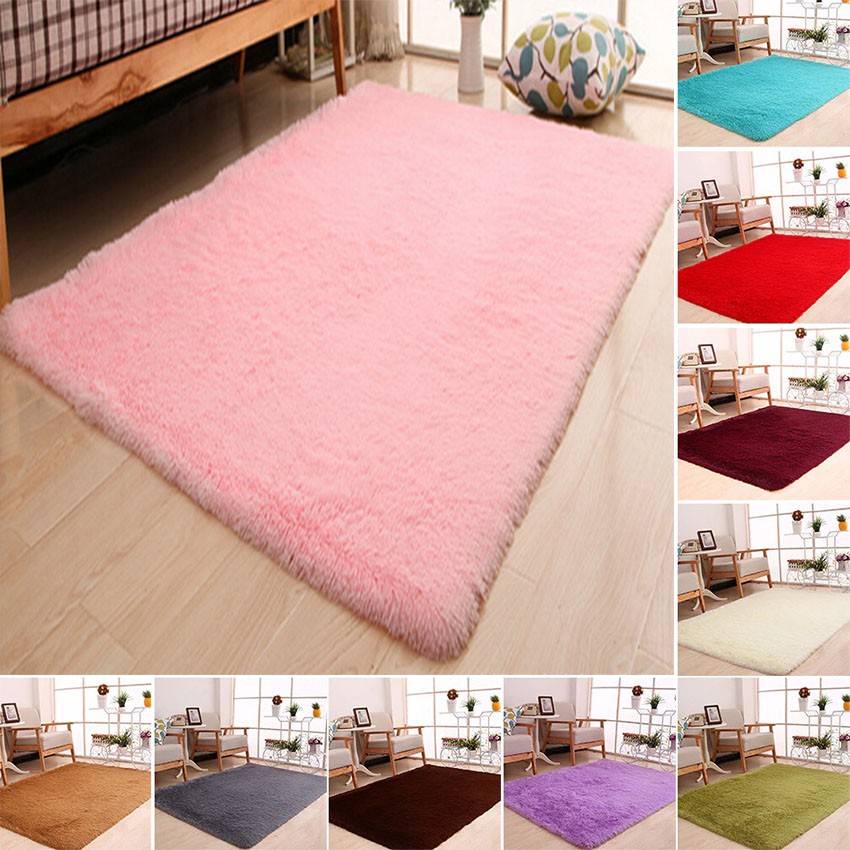ขนกันลื่น พรมปูพื้น YF-1088 ขนาด 80 x 120 cm