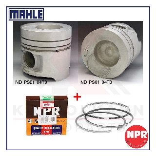 MAHLE ลูกสูบ+แหวน NPR สำหรับ NISSAN CONDOR 3465cc รุ่นเครื่อง FD35