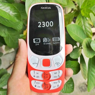 โทรศัพท์มือถือ NOKIA 2300 (สีส้ม) 2 ซิม  2.4นิ้ว 3G/4G โนเกียปุ่มกด 2025