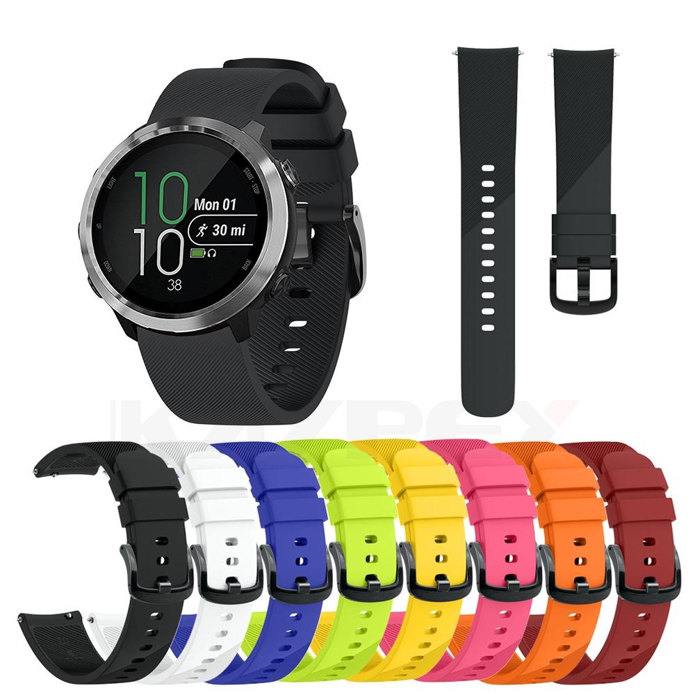 แถบสายซิลิโคนสำหรับ Garmin Vivoactive 3 Smart Watch