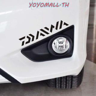 สติ๊กเกอร์ yoyo daiwa fishing boat or car สําหรับตกแต่งกล่อง