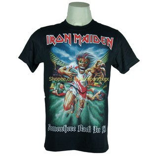 IRON MAIDEN เสื้อวง ไอเอิร์นเมเดน เสื้อวินเทจ เสื้อยืดไซส์ยุโรป SPX1011