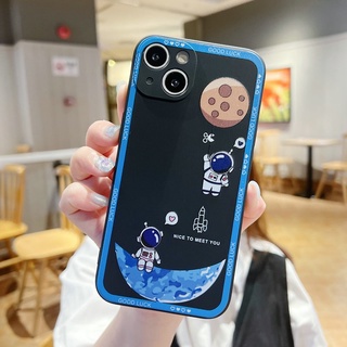 เคสโทรศัพท์มือถือ แบบนิ่ม ลายการ์ตูนนักบินอวกาศ สําหรับ Infinix HOT 30i 30 20 20S Note 9 11 12 Play 12i 11s Smart 7 6 Plus POP 5 LTE Tecno Spark 10 Pro 6 GO 8C | Fk 40