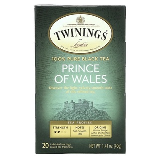 Twinings Prince of Wales ชา earlgrey premium จากอังกฤษ ขนาด 20teabags