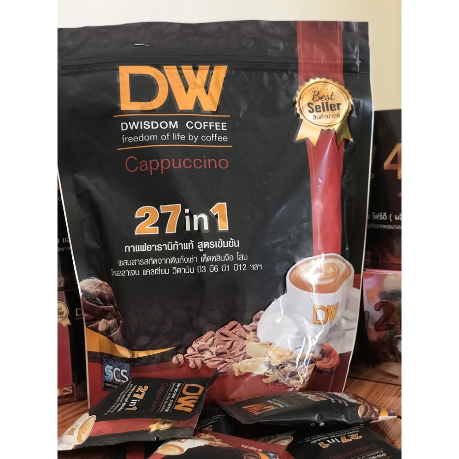 DW coffee กาแฟเพื่อสุขภาพ พร้อมส่ง