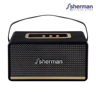 Sherman SB33B2B+Plus ลำโพงบลูทูธแบบพกพา 60W มีหูหิ้ว Bluetooth Speaker