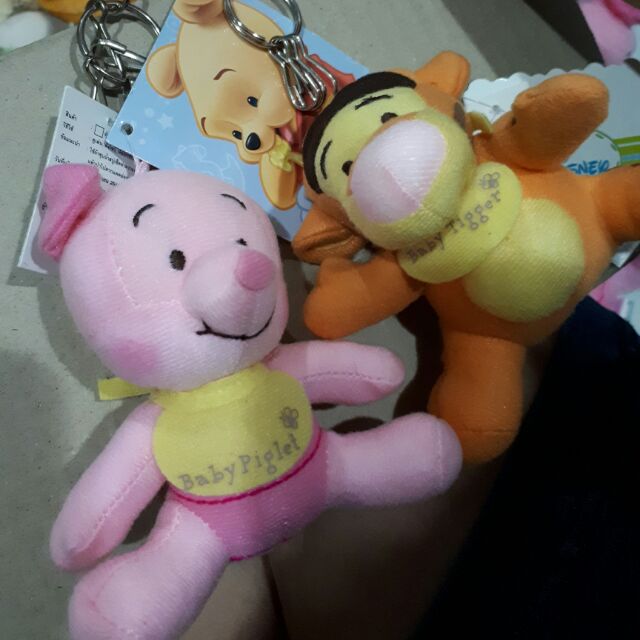 ตุ๊กตาพวงกุญแจ BabyTigger/Baby Eeyore/Baby Piglet