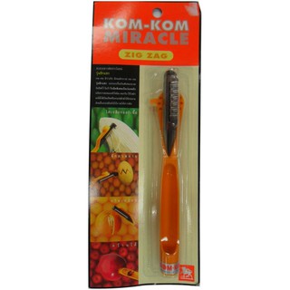 Food preparation equipment KNIFE SLICE KOM KOM MIRACLE ZIG ZAG Kitchen equipment Kitchen equipment อุปกรณ์เตรียมอาหาร มี