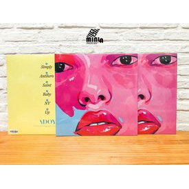 แผ่นเสียง  ADOY : her EP (Korean Edition) Limited Edition Yellow Vinyl  ( vinyl record 12 นิ้ว )